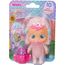 Cry Babies Magic Tears Muñeca 13cm Fantasy Peach
