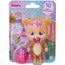 Cry Babies Magic Tears Muñeca 13cm Fantasy Peach