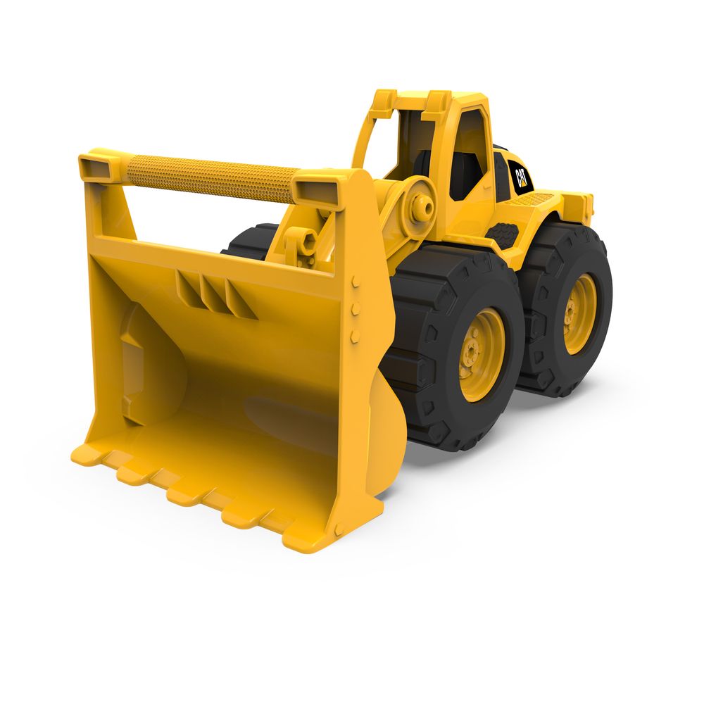 CAT Playset 53cm Juego Flota de Construccion Arena Tractor con Excavadora