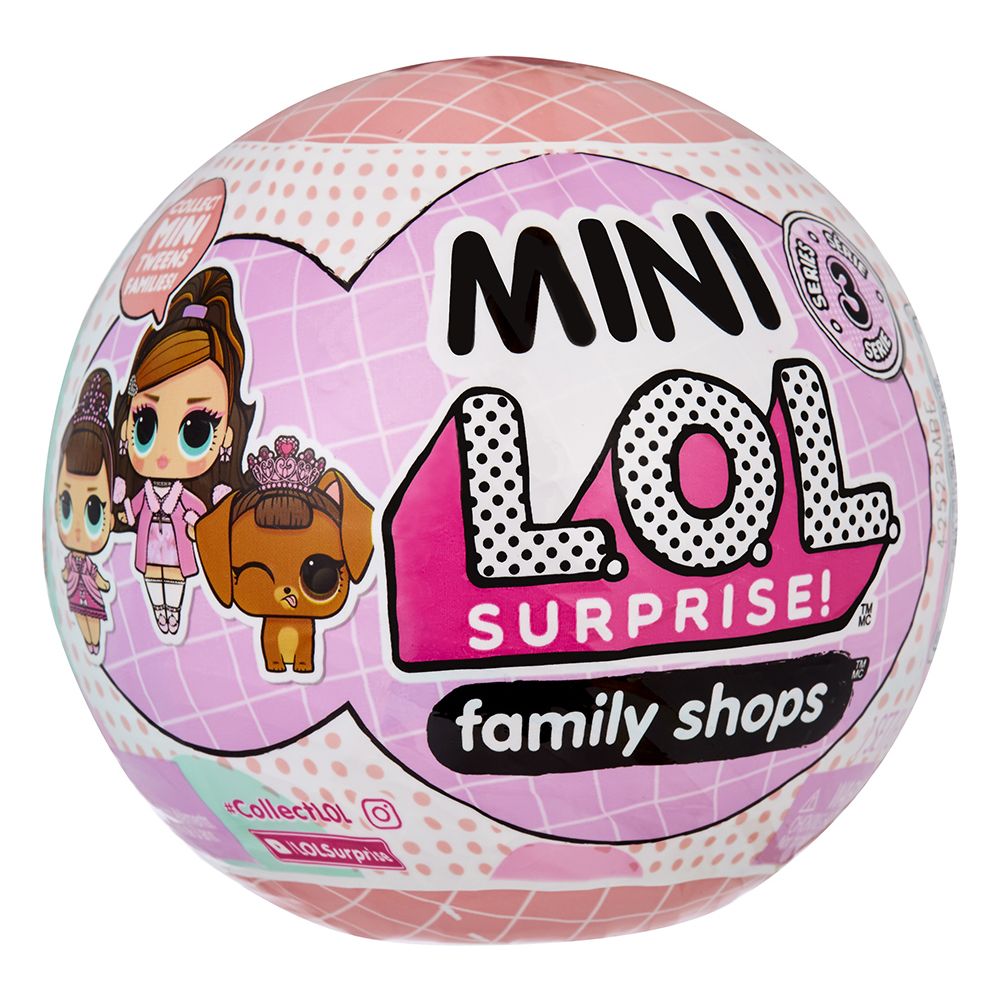 LOL Surprise! 09cm Surtido ¡Sorpresa! Mini Family Shops Serie 3