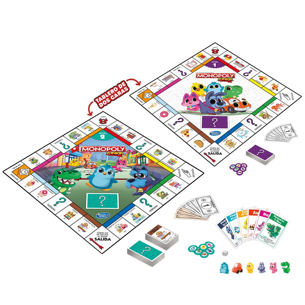 Hasbro Juego Monopoly Junior