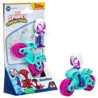 Hasbro Vehiculo 10cm Y Figura Spider Ghost Spidey and his Amazing Friends