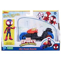Hasbro Vehiculo 15cm Figura Miles Morales Spidey and his Amazing Friends