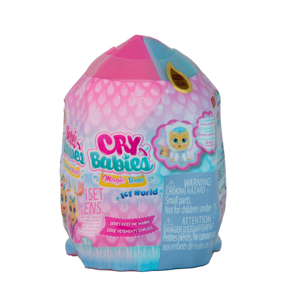 Cry Babies Magic Tears Playset 13cm Sorpresa Icy World