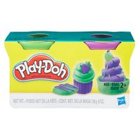 Hasbro Masa 84gr Pack X2 Verde Y Violeta Play Doh