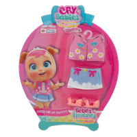 Cry-Babies-Magic-Tears-Set-De-Ropitas-Chaleco-Con-Flores