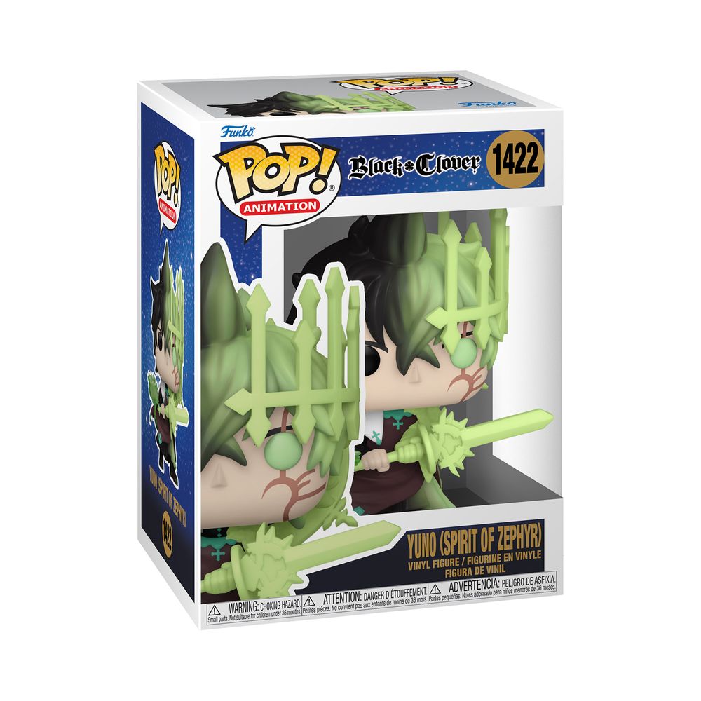 Funko Pop Figura 10cm Animation Black Clover S2 Yuno - wabro