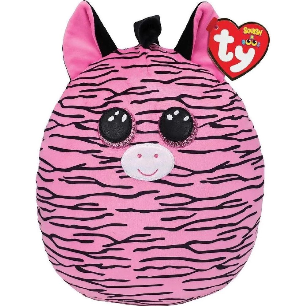 TY Peluches 35cm Squish A Boos Animales Clip Zoey