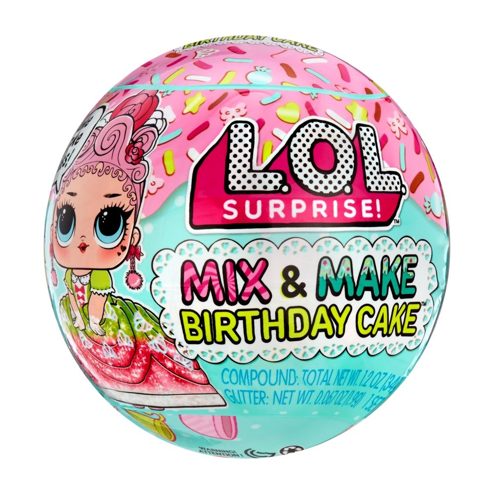 Muñeca LOL Sorpresa Con Mix Y Make Birthday Cake