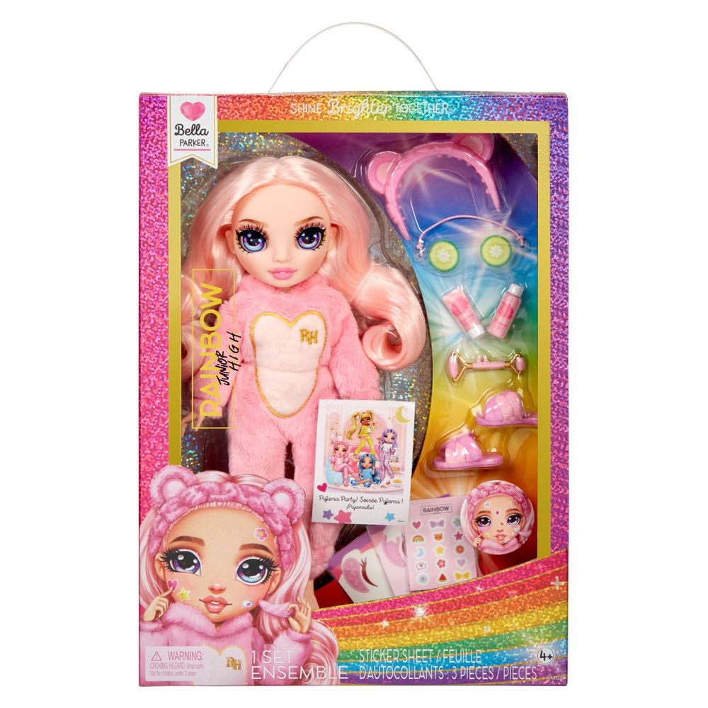 Muñeca Rainbow High 23cm PJ Bella Parker Party Fashion