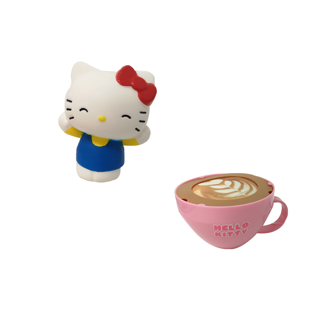 Hello Kitty Playset 11cm Alegre Cappuccino