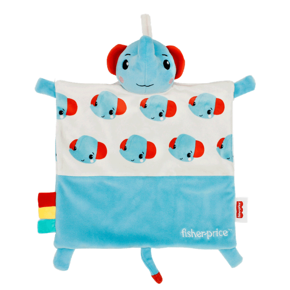 Fisher Price 27cm Mantita Apego Bebe Confort Elefante