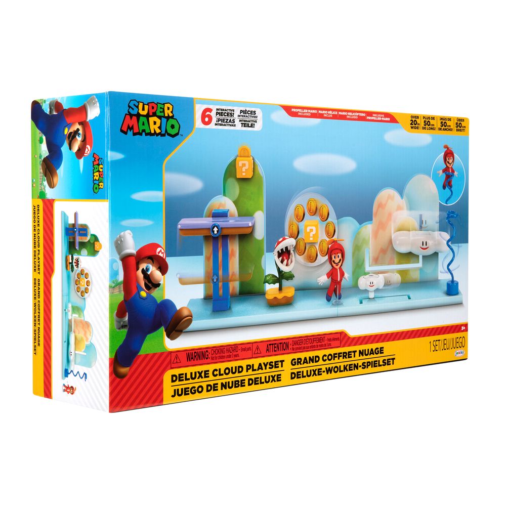 Super Mario Playset 40cm Deluxe Juego Nube