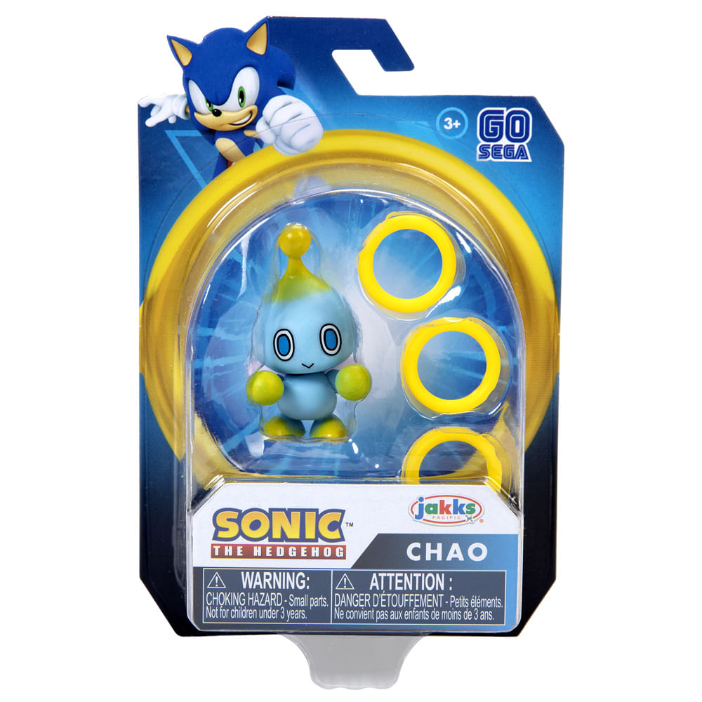 Sonic Figura 07cm Articulado Chao En Blister