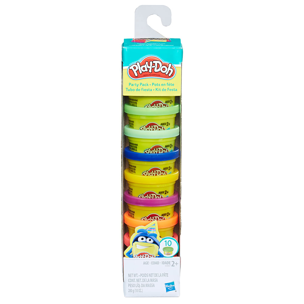 Hasbro Masa 28gr Pack X10 Verde Claro Play Doh