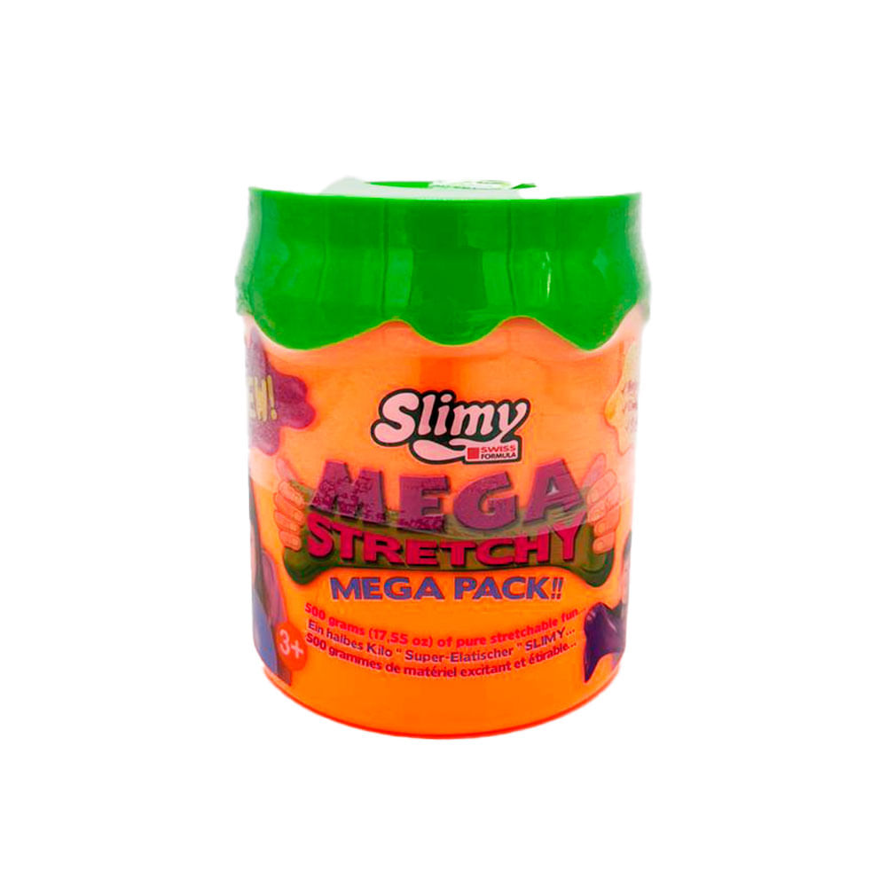 Slimy Slime Mega Stretchy 500gr Naranja