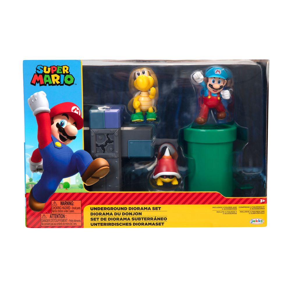 Super Mario Playset 25cm Diorama Underground