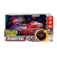 Teamsterz Monster Moverz Luz Y Sonido 25cm VIOLETA