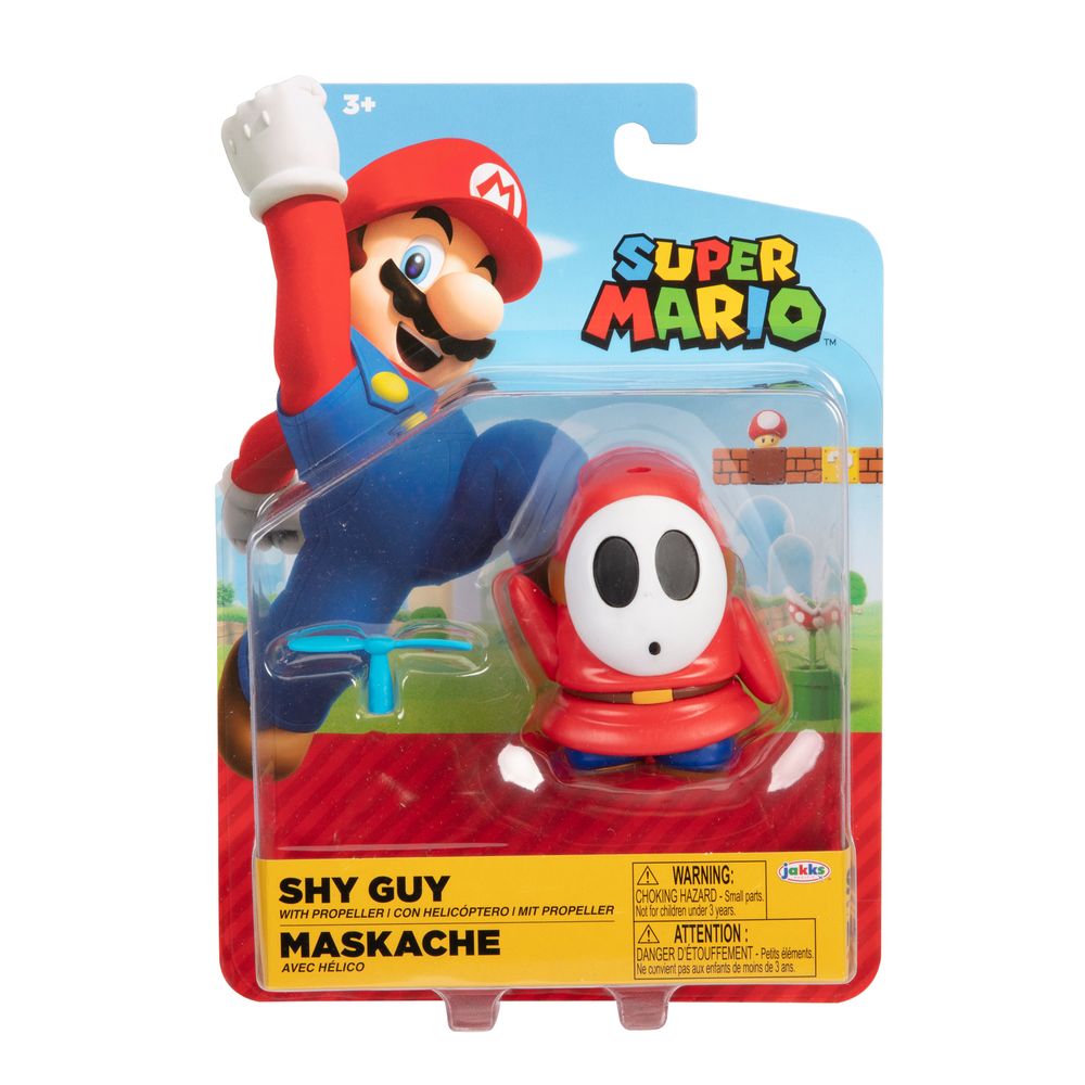 Super Mario Bros Figura 10cm Articulado Surtido SHIGUY