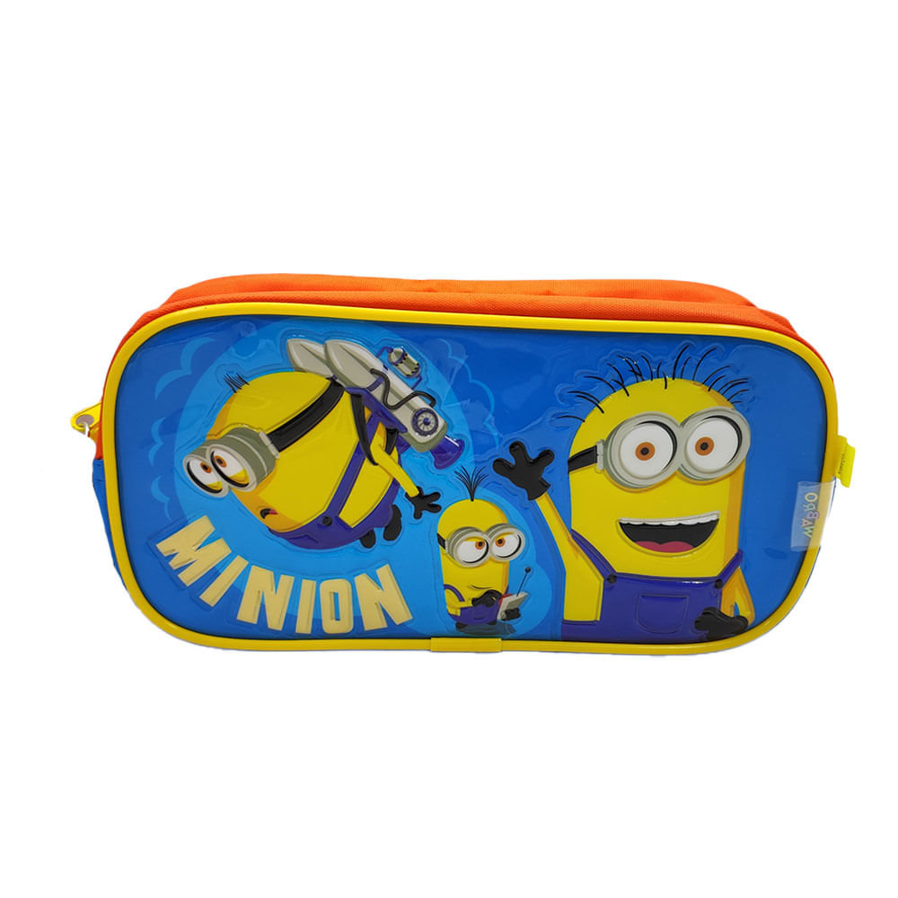 Minions Cartuchera Powered Line Simple