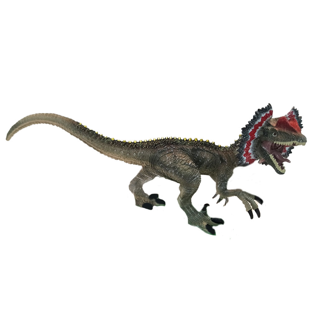 Dinosaur Figura 60cm Vinyl Con Sonido Dilophosaurus