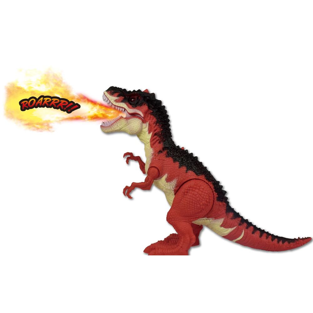 Dinosaurs Playset 40cm Dino Might Dinosaurio Pone Huevo Con Movimiento Vapor Luz Y Sonido