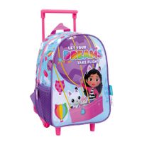 Gabby Dollhouse Mochila 12 Carro Globo Violeta