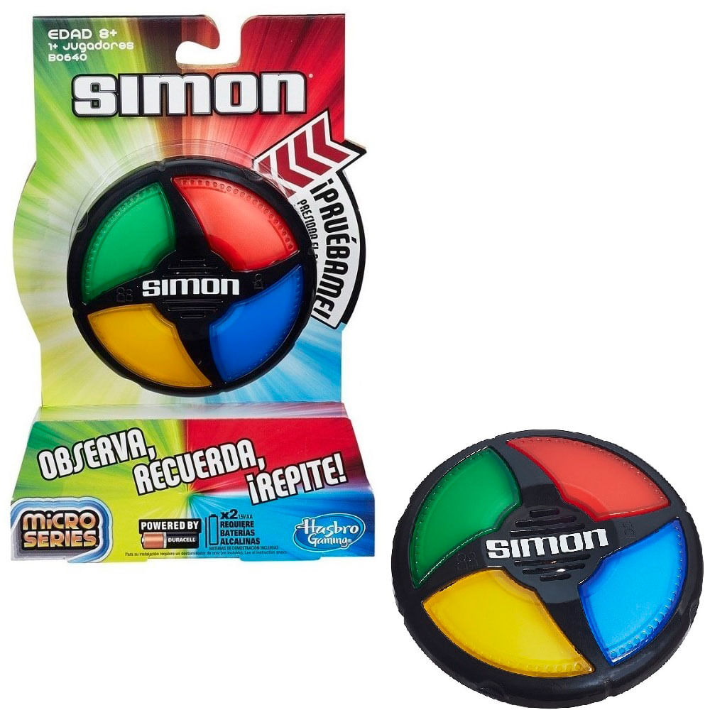 Hasbro Kids Juego Simon Dice Micro Series