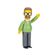 Los Simpsons Figura 07cm Articulado Ned Flanders