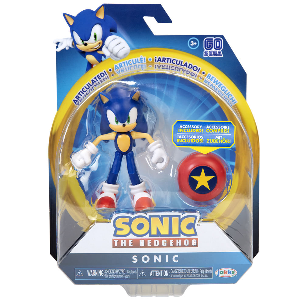 Figura Sonic Articulada 10 cm SONIC