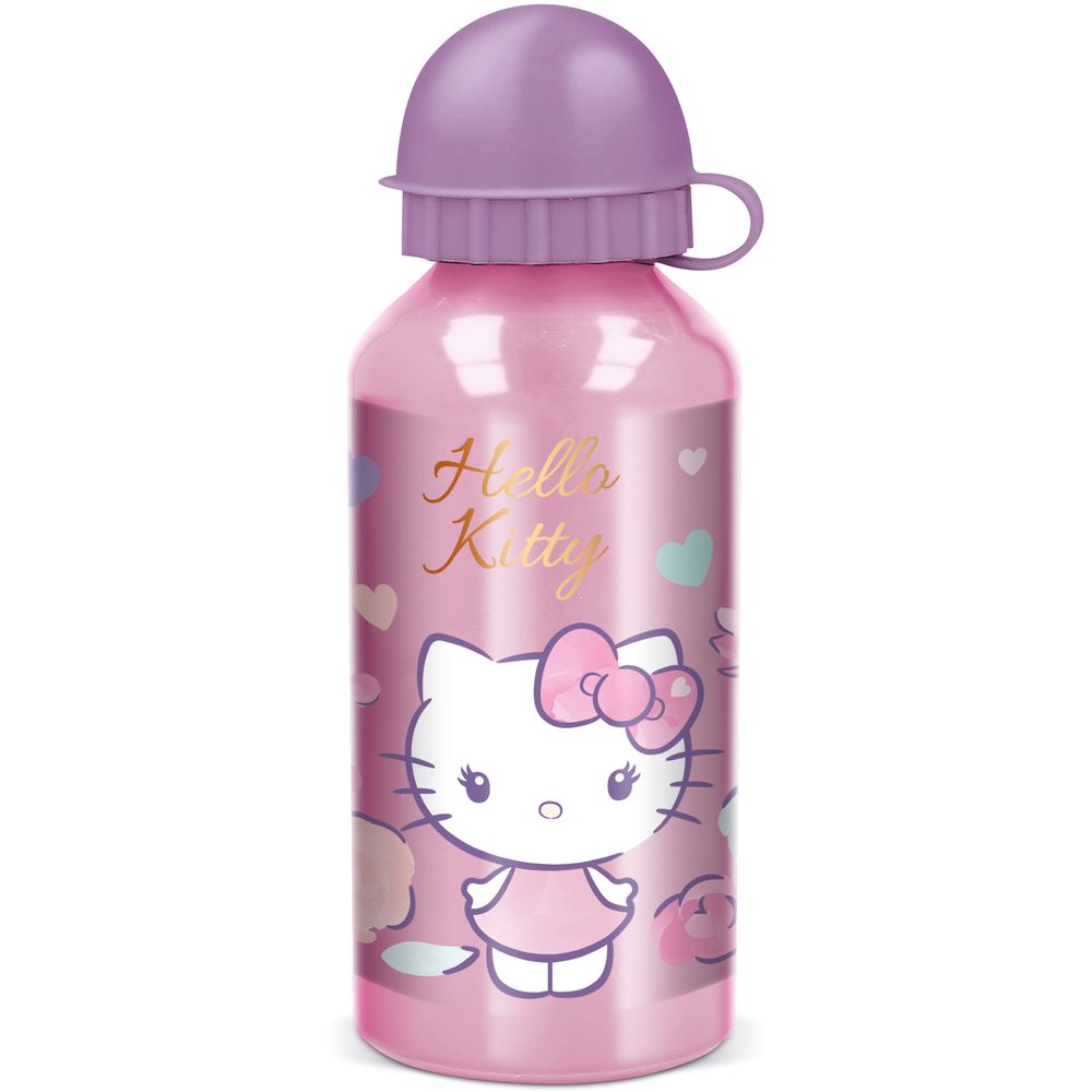 Stor Botella De Aluminio 400 Ml Hello Kitty