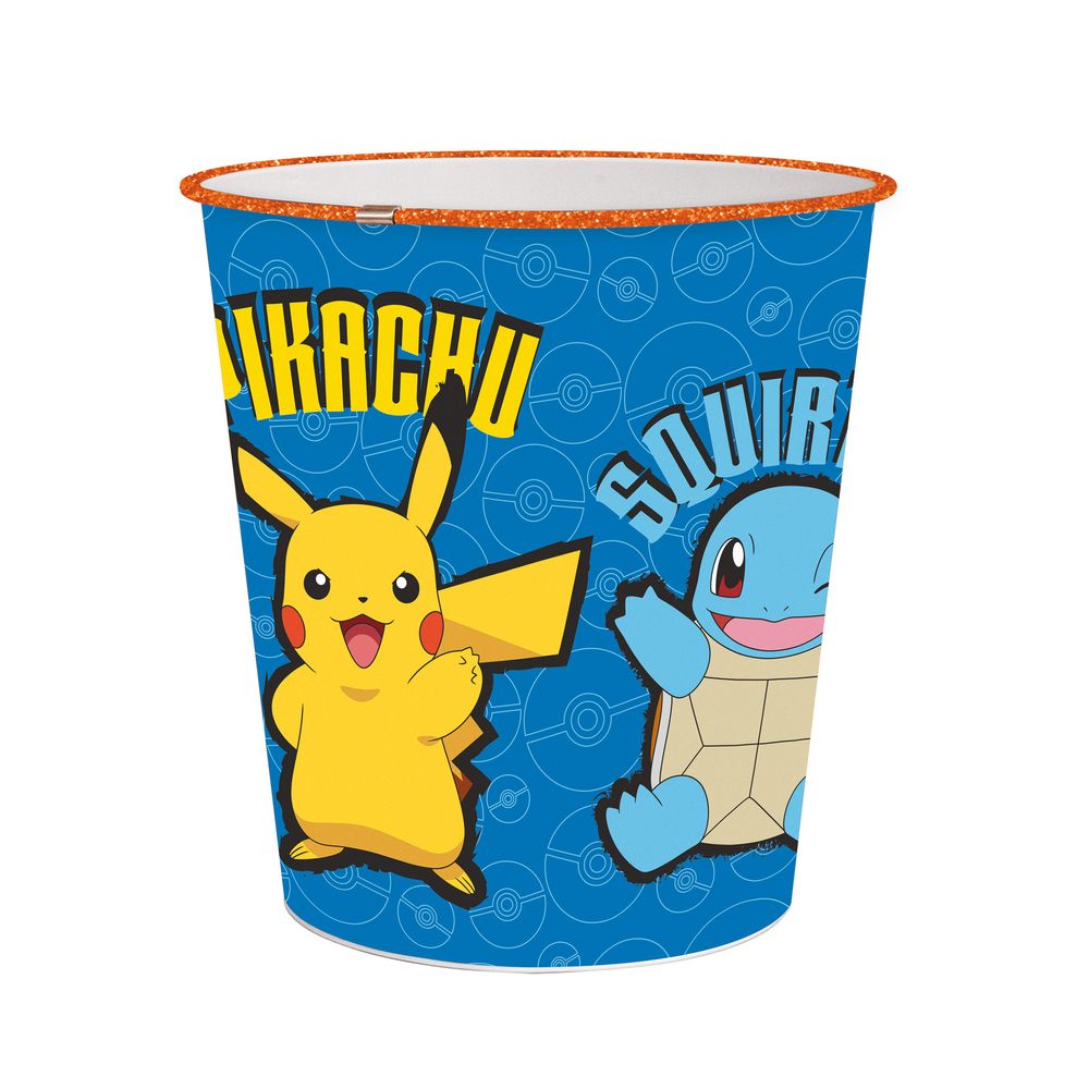 Stor Cesto Tacho de Basura Pokémon Roca y Energía para Tu Espacio