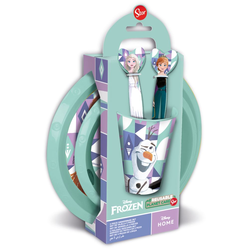 Stor 5 Pcs Set En Caja De Regalo Frozen Magia De Hielo