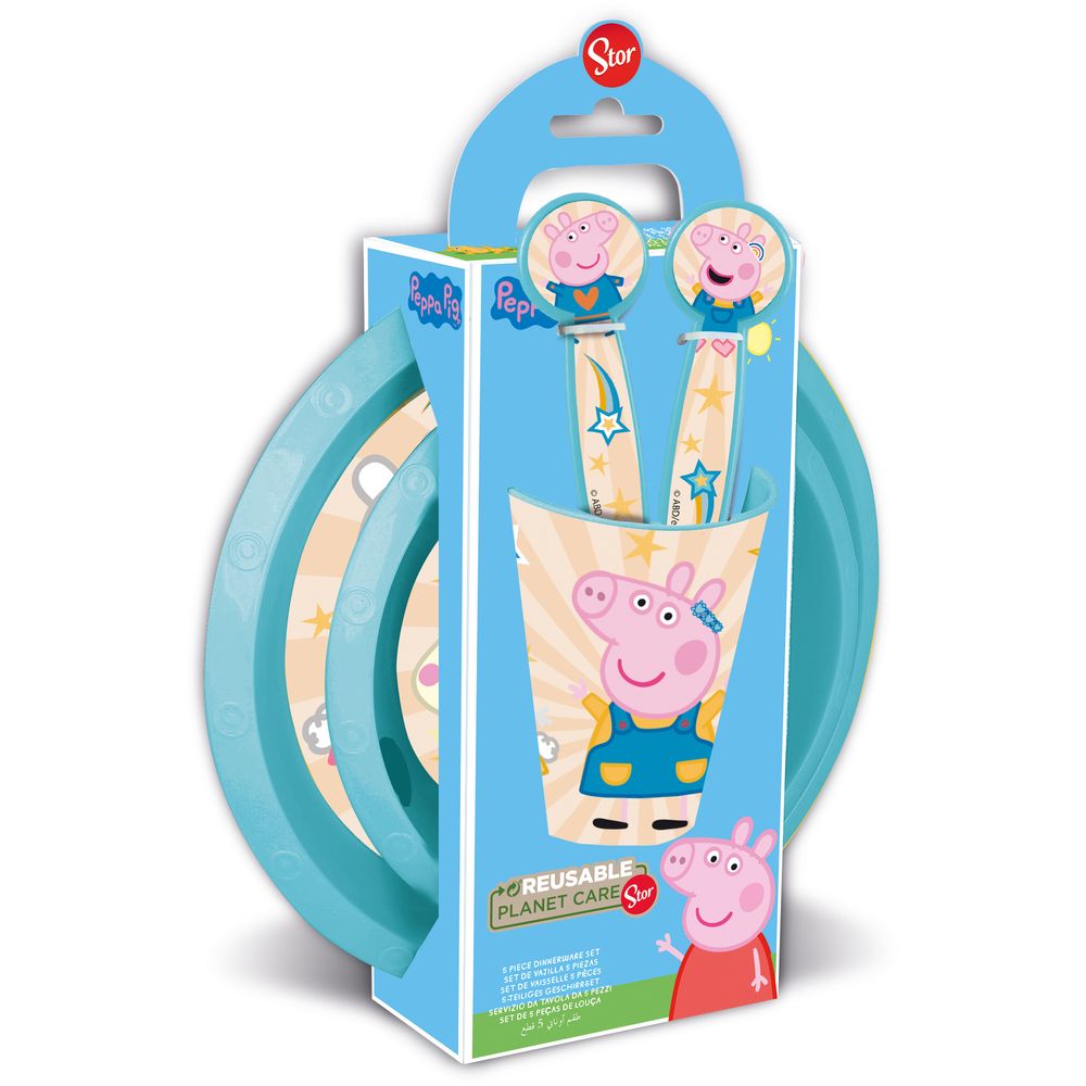 Stor 5 Pcs Set En Caja De Regalo Peppa Core 2022