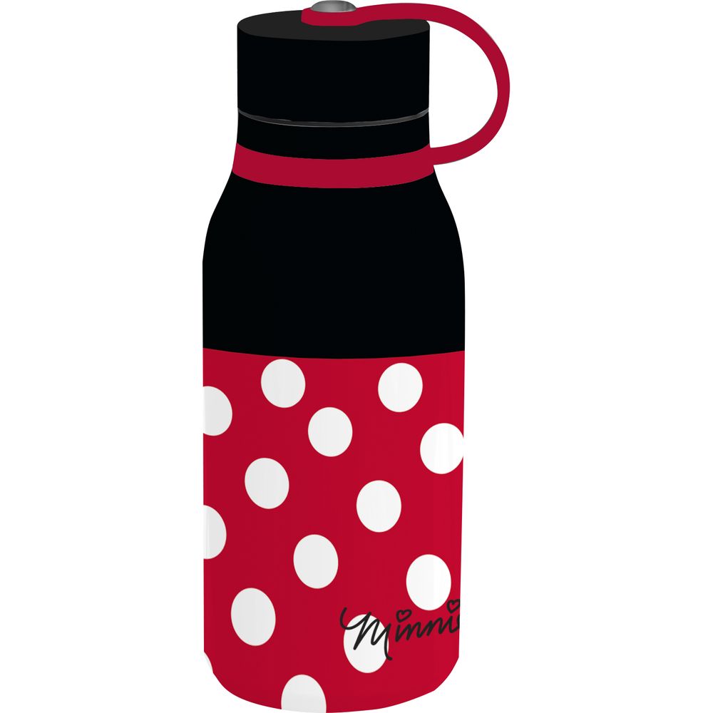 Stor Botella De Acero Inoxidable Aislada 330 Ml Minnie Mouse Character