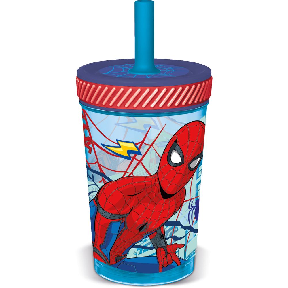 Vaso Antigoteo 240ml Spiderman Dimension Stor