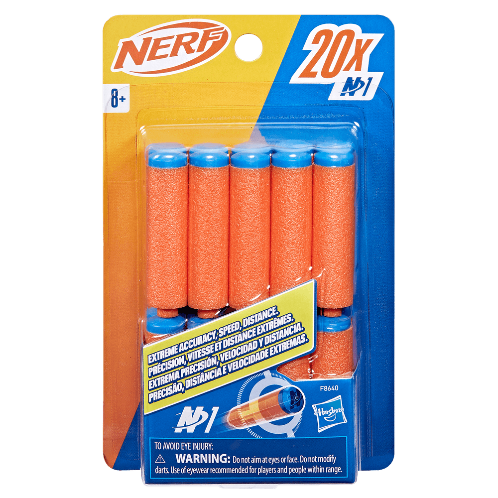 Hasbro Nerf N1 Recarga 20 Dardos