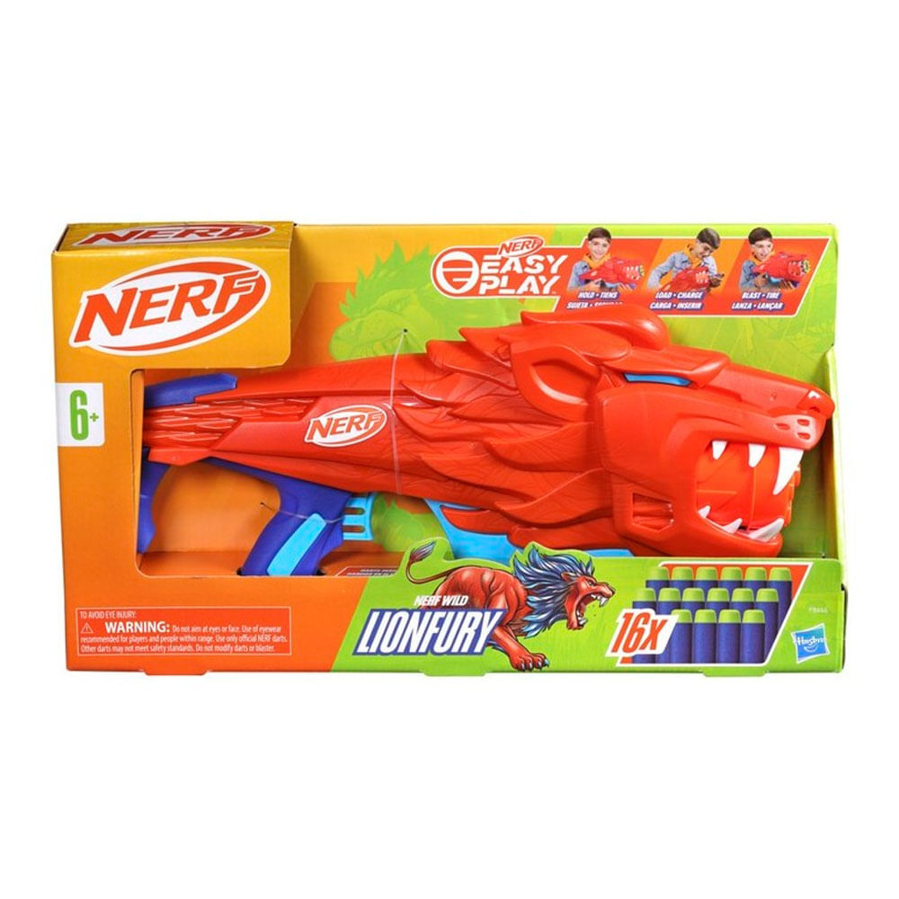 Hasbro Nerf Lanzadora De Dardos Lionfury