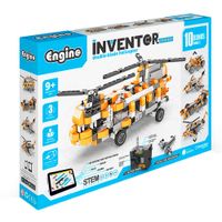 Engino Playset 37cm Inventor Mechanics Transbordador Espacial 5 Modelos Para Armar