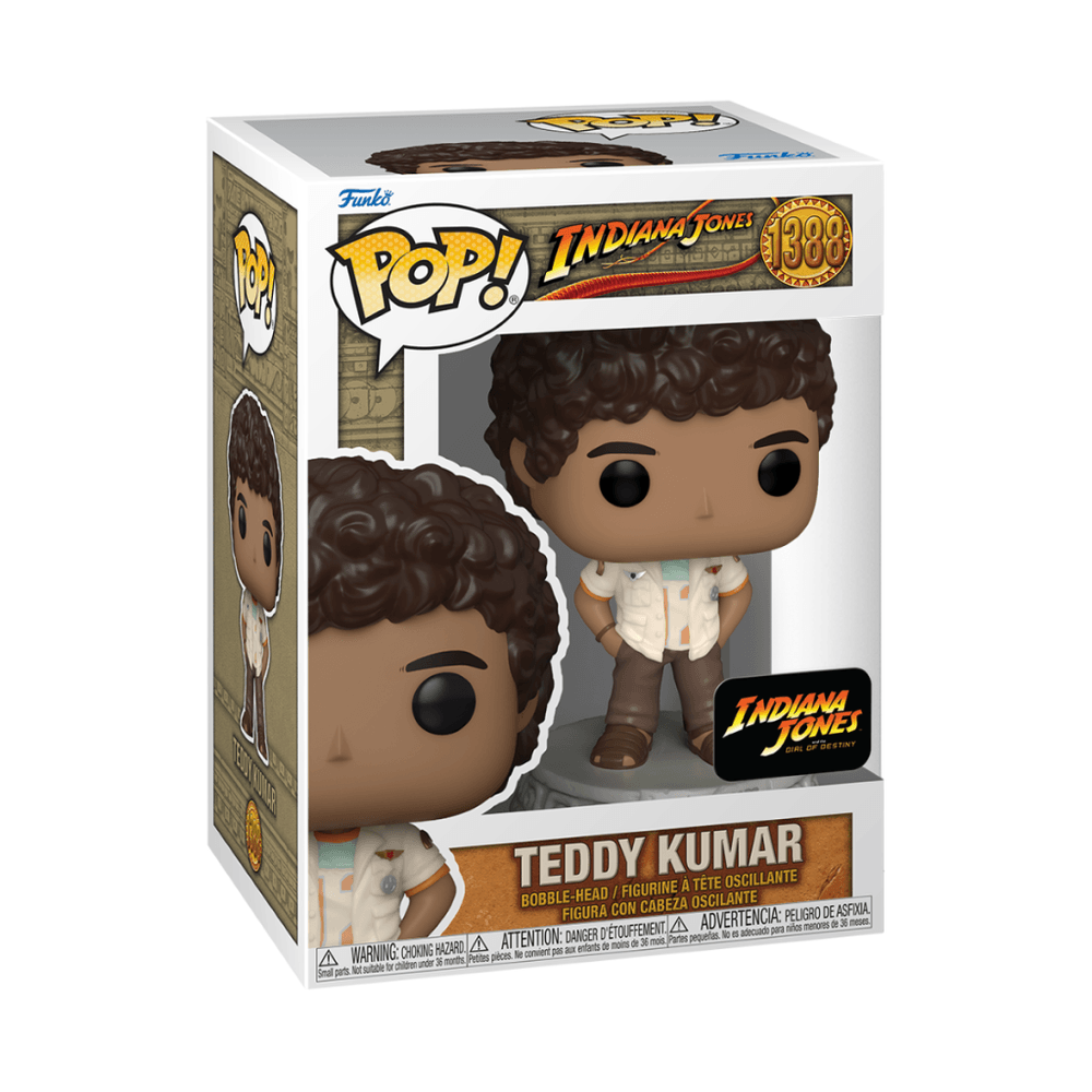 Funko Pop Figura 10cm Movies Indiana Jones Teddy Kumar