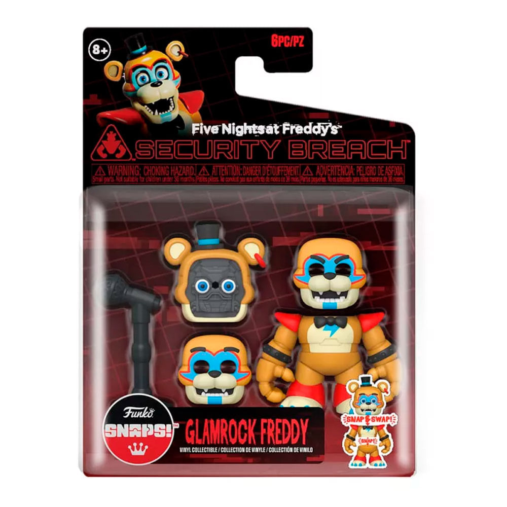 Funko Figura Five Nights At Freddys Pack 1 Glamrock Freddy