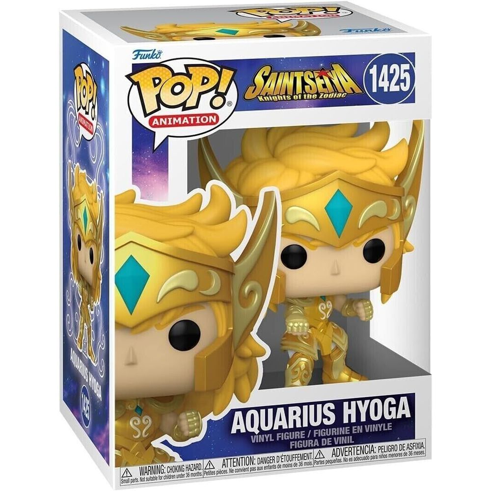 Funko Pop Figura 10cm Caballeros del Zodiaco Gold Aquarius Hyoga