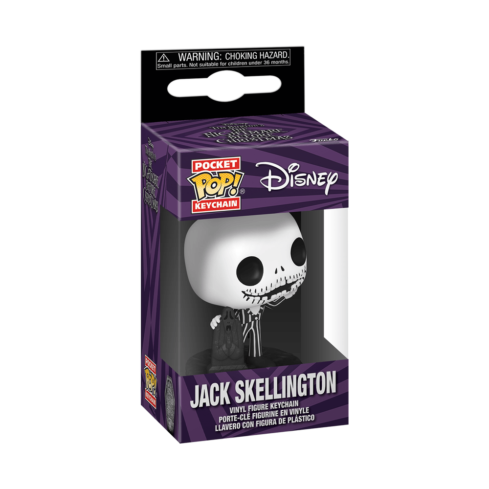 Funko Pop Llavero 05cm Pocket Keychain Disney TNBC Jack Skellington