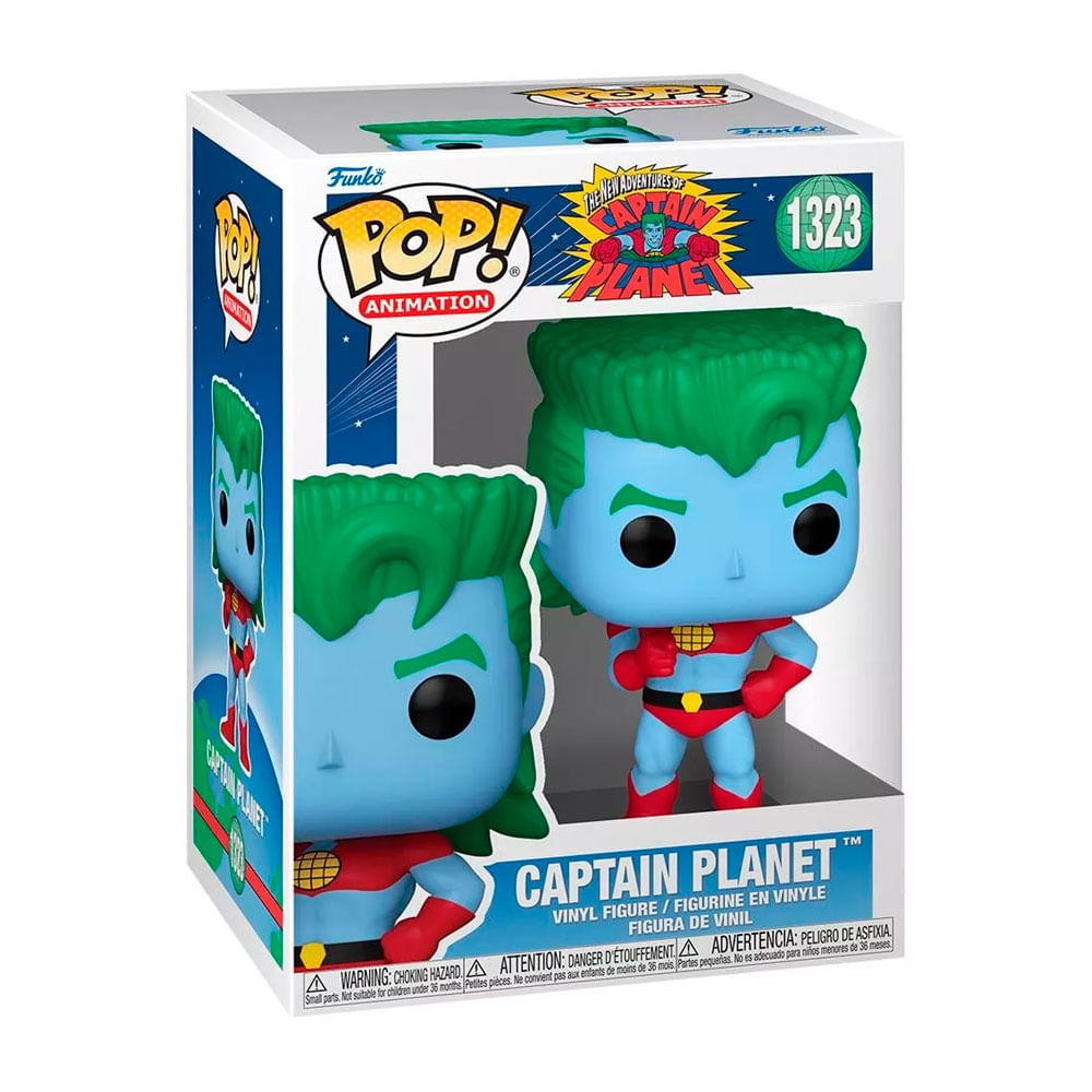 Funko Pop Figura 10cm Captain Planet Captain Planet