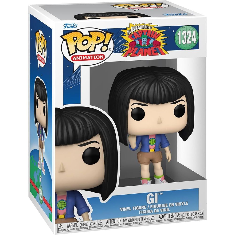 Funko Pop Figura 10cm Captain Planet Gi