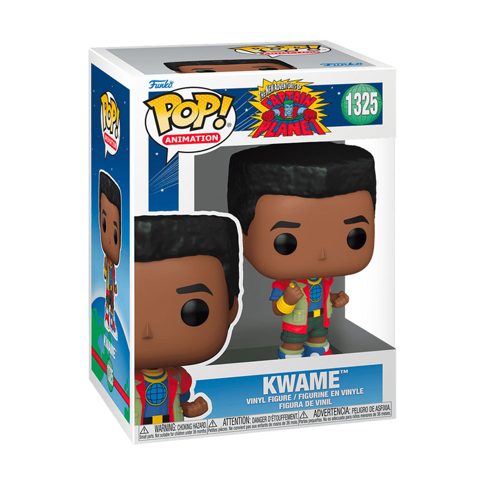 Funko Pop Figura 10cm Captain Planet Kwame