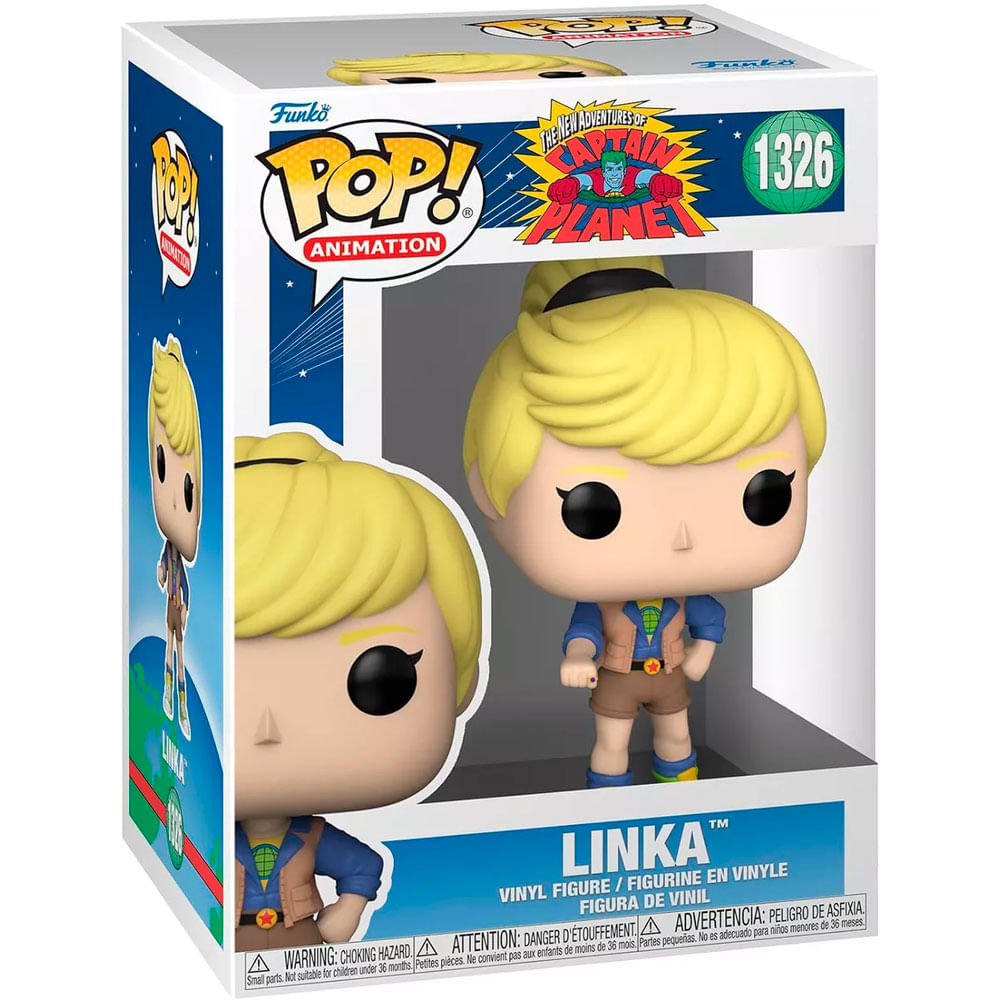 Funko Pop Figura 10cm Captain Planet Linka