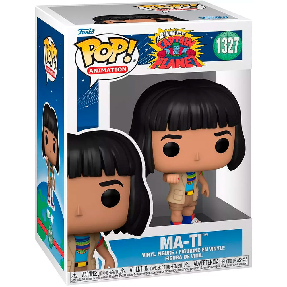 Funko Pop Figura 10cm Captain Planet Ma Ti