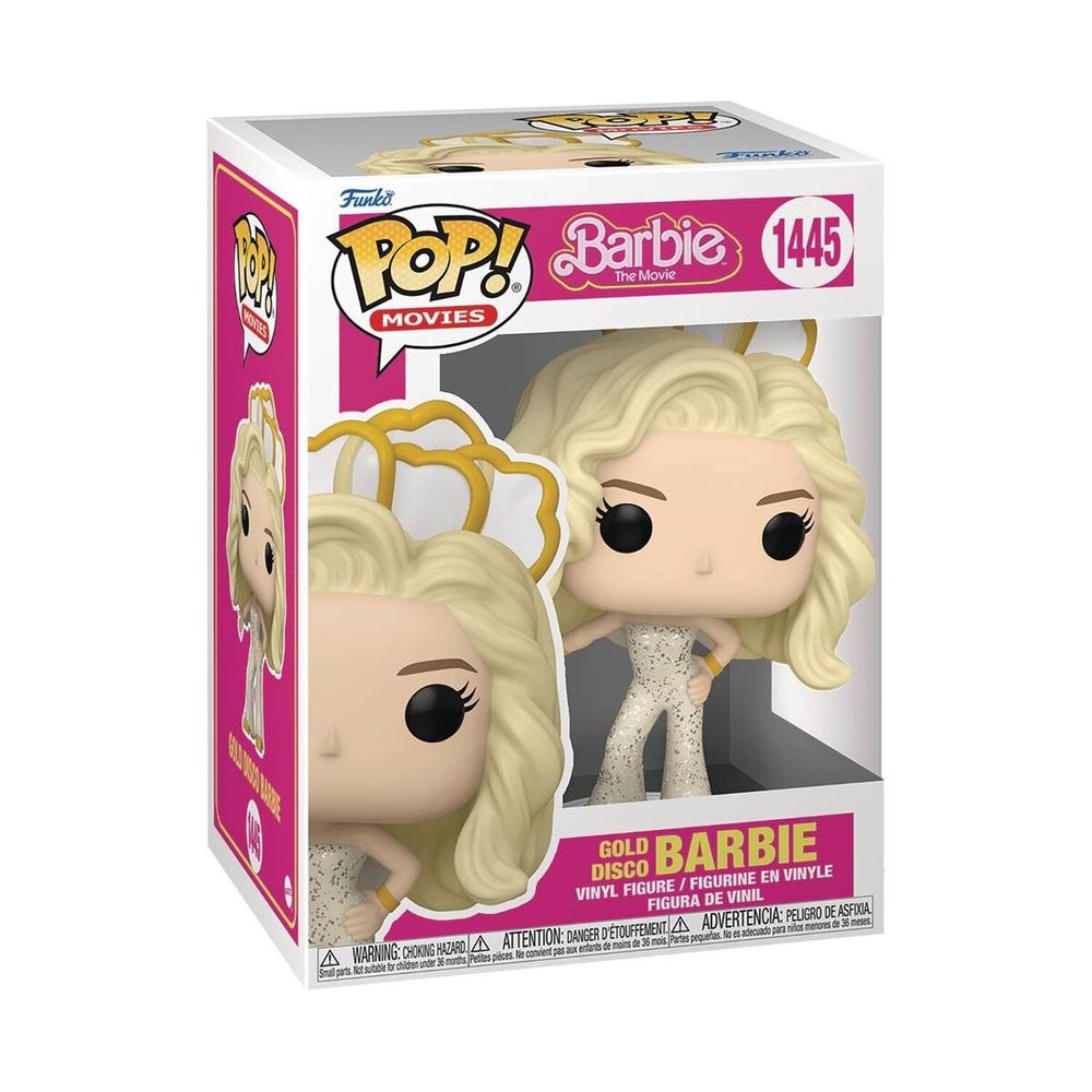 Funko Pop Figura 10cm Movies Barbie Gold Disco Barbie