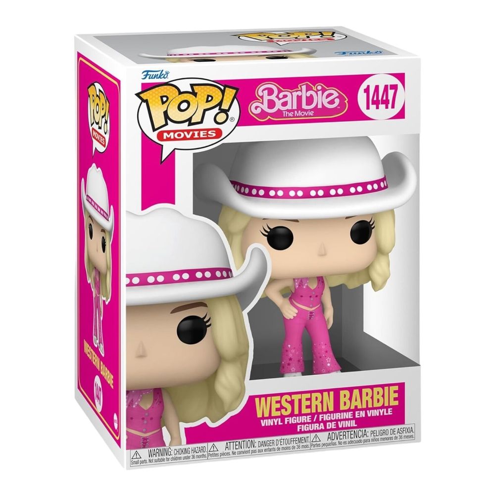 Funko Pop Figura 10cm Movies Barbie Western Barbie